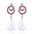 wholesale earrings latest design of pearl earrings